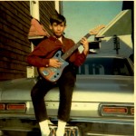 Villager Gary Senator with his guitar in 1967.