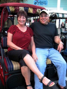 Bob and Sue Poust of the Village of Pennecamp moved to The Villages from New Jersey.
