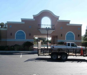 Renovation work began Monday on the La Hacienda Sports Pool.