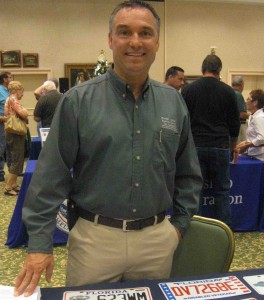 Randy Mask does some outreach Nov. 16 at Savannah Center.