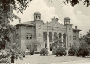 The original Sumter County Courthouse was originally built in 1914 at a cost of $56,000.