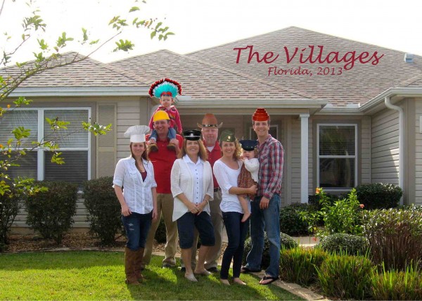 'The Villages Peebles" 2013 Christmas card.