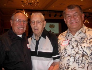Legendary drivers Buzzie Reutimann, Buster Burt and Dick Anderson. 
