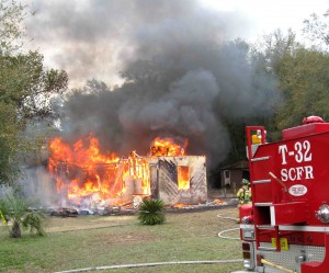 Sumter County Fire Rescue conducted a training exercise Sunday in Wildwood.