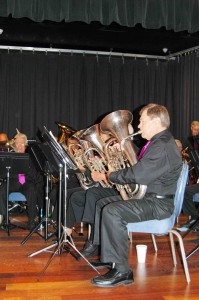 The Celebration Brass Band performs Friday at Laurel Manor Recreation Center.