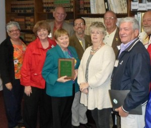 Members of the Tri-County Tea Party met with State Rep. Marlene O'Toole on Tuesday.