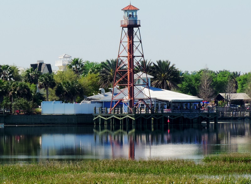 Lake Sumter Landing lighthouse
