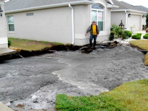Geologist on site of scary sinkhole in Villages