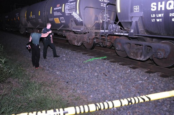 Authorities are investigating an incident in which a train hit a man in Marion County. (Photo courtesy MCSO)