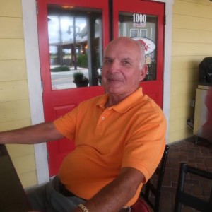 Al Zimmerman at the bar at Red Sauce.