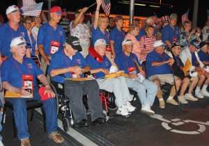 Fifty World War II veterans were welcomed home at 2:00 AM Thursday morning after a memorable Honor Flight to Washington, D.C.