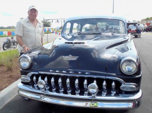 Villager Alan Stone with his 1953 Desoto.
