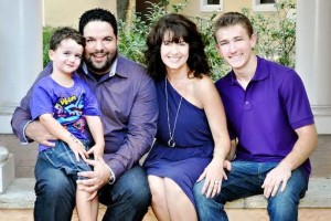 Fernando and Susan Varela with Zeke and Jarron.