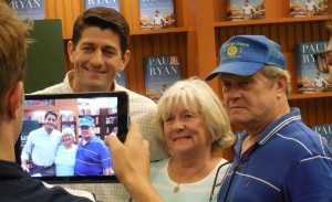 Paul Ryan with Beryl Buckler of Piedmont and Jack Jankowski of Silver Lake.