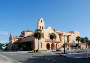 A panoramic view of the construction to date suggests, when finalized, the Sharon L. Morse Performing Arts Center will be a stately, imposing showplace.