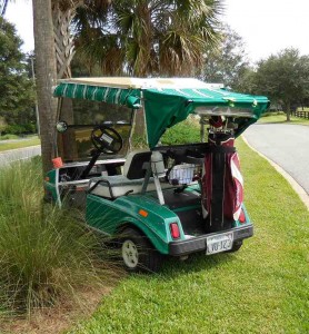 Villages woman suffers head injury in golf cart crash