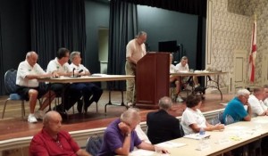 The POA candidate forum was held Tuesday evening. 