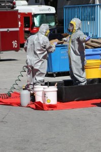 MCRF rescue conducted a detailed Ebola drill on Friday.