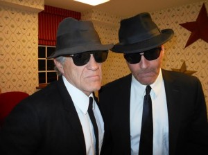 Jake and Elwood came to life in a Blues Brothers tribute show Friday at Laurel Manor Recreation Center.