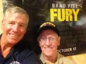 Robert Hempel and Gene Megyesi at "Fury."