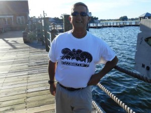 Ron San George at Lake Sumter Landing.