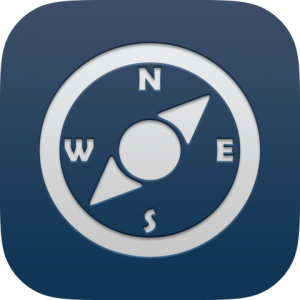 The Villages GPS Compass Logo