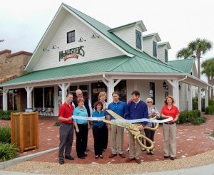 The ribbon was cut Monday at McAlister's Deli in Brownwood.
