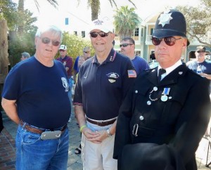 Dennis McLoughlin, from the Plantation in Leesburg, George Gentle, from Lowell, Massachusetts, and retired Constable John Watkins from the U.K
