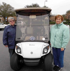 Sandy Ritchie, left, and Shirley Minier each moved to The Villages from Pennsylvania.