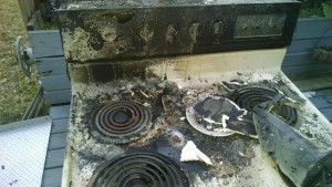 Marion County Fire Rescue responded to a grease fire Friday in Ocklawaha. 