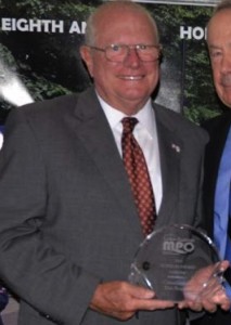 Don Burgess was presented with the 2015 Lake-Sumter Metropolitan Planning Organizations  Horizon Award for Leadership.