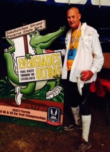 Villager Tim Mahaffey won his age group at the Everglades Ultra 50-mile trail race