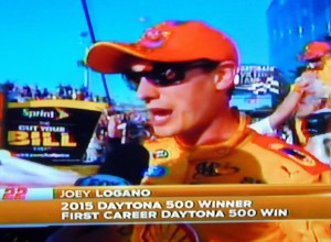 Joey Logan was the winner of the Daytona 500.