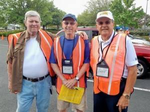Chuck Wildzunas, Arthur Doall and Fred Briggs were on hand at CarFit.