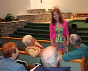 Jodi Benson at New Life Presbyterian Church.