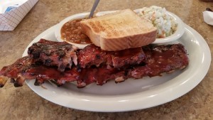 OakWood rib platter with two sides