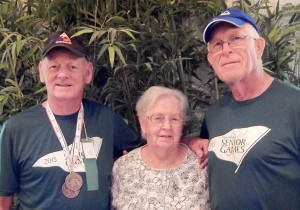 Don Greenlee, Carolyn Subjack and Richard Mintken have all competed in the Senior Games for 10 years or more.