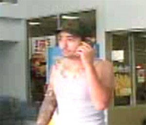 The Marion County Sheriff's Office is seeking inforamtion on this man who allegedly stole items from Wal-Mart in Summerfield.
