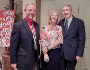 Organizers Mickey Baughman plus Gini and Phil Cronauer were on hand to greet the guests.