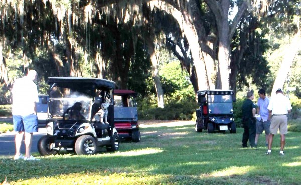 Morning golf cart accident results in drunk driving arrest