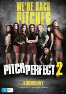 Pitch Perfect 2 is playing at the Barnstorm Theater.