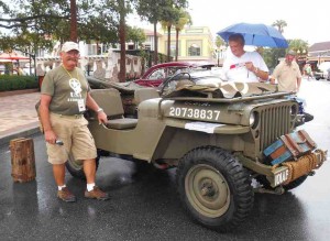 Bruce Smith shows off his Jeep.