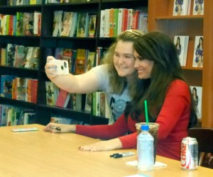 Shannon Muldowney shoots a selfie with Kimberly Guilfoyle.