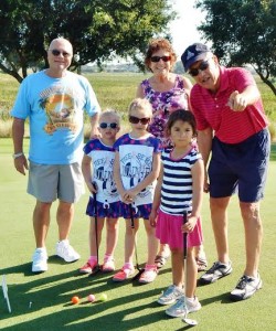 ​Annette and Mike Giammatteo with grandkids Alex, 6 and Gia Gwara, 4, played with Ted DiCorpo and Olivia, 5.