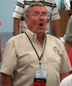 Fran Donohoe sings with The Villages Heart of Florida Barbershop Chorus.