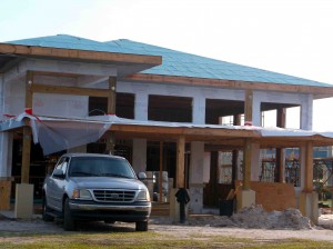 The new PDQ restaurant is going up at Colony Plaza.