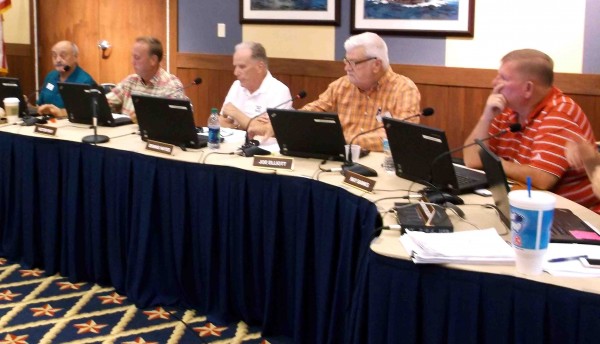 CDD Board members, from left, Sal Torname, Victor Ray, Dennis Hayes, Joe Elliott and Ray Banks.