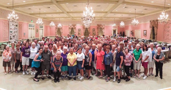 Students turned out to bid farewell legendary line dance instructor Jean Brewer.