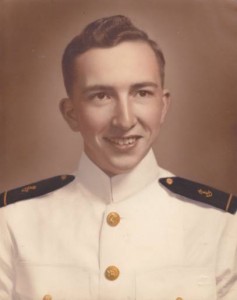 Lou Branch as a midshipman.