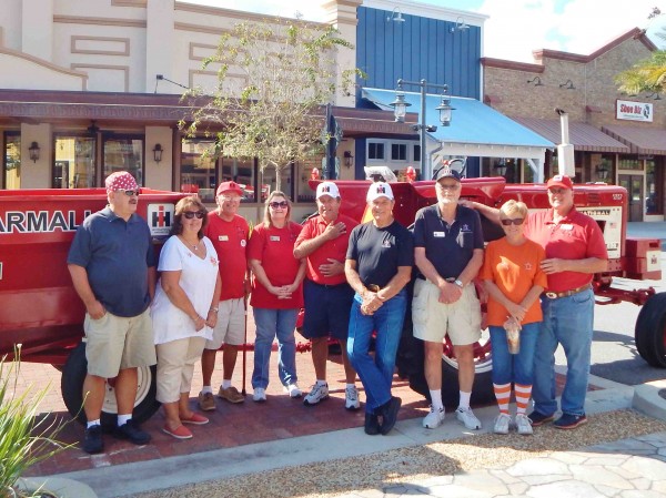 Tractors were part of the fun Friday at Brownwood Paddock Square
